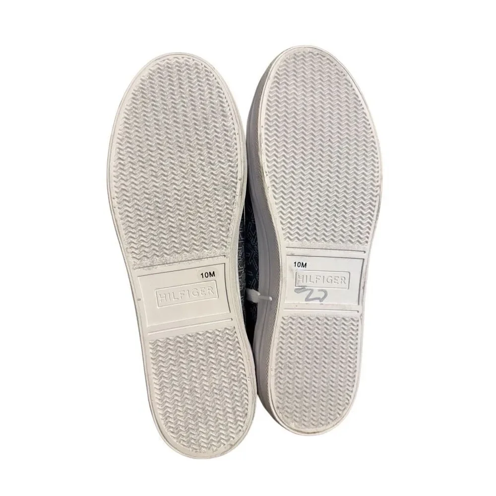 Brand New Tommy Hilfiger Bekimo Blue White Platform Sneakers Size 10